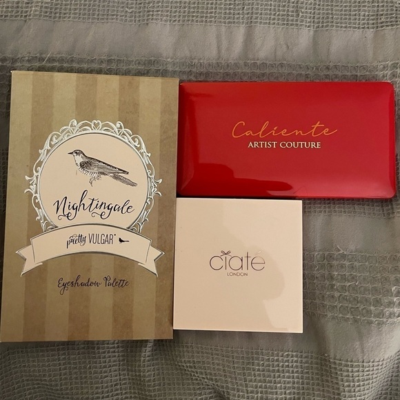 BUNDLE- 3 brand new never used eyeshadow palettes. - Picture 1 of 7